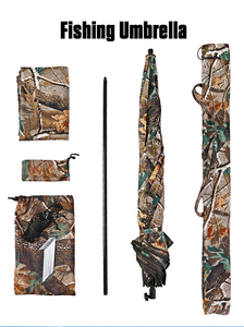 2026 nouveau mobilier d'extérieur demi-<span class=keywords><strong>tente</strong></span> <span class=keywords><strong>parapluie</strong></span> de pêche Camouflage couleur demi-étagère Camping <span class=keywords><strong>parapluie</strong></span> avec inclinaison - Product Image 6
