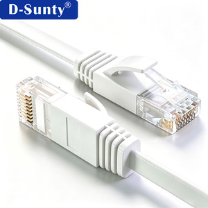 Câble Ethernet pour intérieur/extérieur, étanche, UTP Cat6, gaine noire, pour bureau intelligent, transport intelligent, jeux - Product Image 4