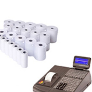 Rollo de Papel Térmico Blanco Puro de 80x80 mm, Libre de BPA, para Impresión de Recibos de Punto de Venta, Alta Suavidad, Duradero, de una Sola Capa, Personalizable - Product Image 3