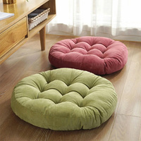 Coussin de chaise tissé Beizhan, doux et confortable, protection anti-acariens, amovible, lavable, couleur unie, pour salle à manger/salon/bureau