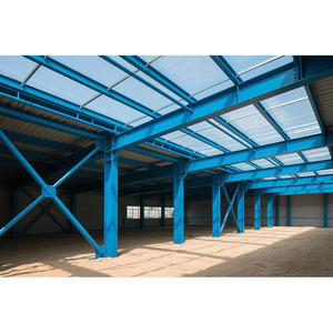 Cao Cấp Đúc Sẵn Hội Thảo Kim Loại Vật Liệu Xây Dựng Nhà Máy Kết Cấu Thép Bền Tùy Chỉnh Thép Xây Dựng - Product Image 3