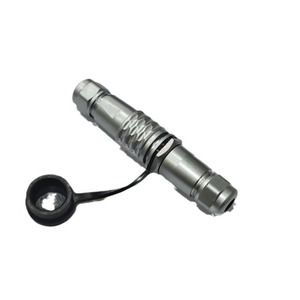 Connecteur Aviation SF12 12mm M12 en alliage de zinc plaqué or, cuivre, 2-9 broches, prise auto-bloquante Push-Pull - Product Image 1