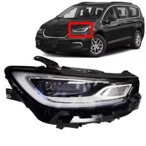 Faro LED de luz de cruce DRL para <span class=keywords><strong>Chrysler</strong></span> Pacifica <span class=keywords><strong>Voyager</strong></span> 2021 <span class=keywords><strong>2022</strong></span> 2023 montaje de faro OEM 68428559AC 68428558AC - Product Image 1