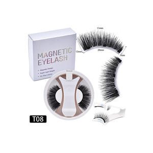 <span class=keywords><strong>Cils</strong></span> magnétiques 3D en vison coréen de qualité supérieure, <span class=keywords><strong>sans</strong></span> <span class=keywords><strong>colle</strong></span>, pour emballage personnalisé - Product Image 3
