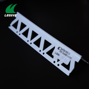 Profilé <span class=keywords><strong>PVC</strong></span> LGW-101 perforé pour protection des coins de carrelage mural en céramique, <span class=keywords><strong>angle</strong></span> en plastique sur mesure - Product Image 5