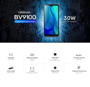 BLACKVIEW — Smartphone BV9100 débloqué, téléphone portable, 4 go de ram, 64 go de rom, double appareil robuste, batterie <span class=keywords><strong>plus</strong></span> grande, écran étanche IP68 - Product Image 6