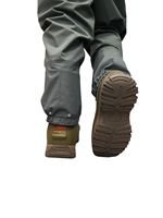 LYWISH Combinaison de pêche respirante 100% tissu japonais, imperméable, avec fermeture éclair sur la poitrine et bottes Thinsulate 1200g pour la chasse au canard