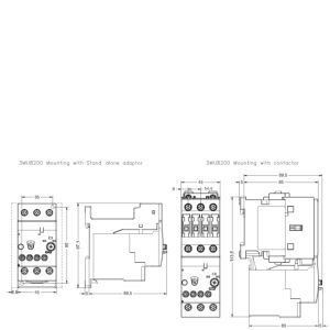 Thermal Overload <b>Relay</b> Module 3MU8200-1EB0 Industrial Control Protection <b>Relay</b> for PLC Automation - Product Image 2