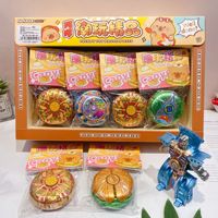 Nuevo Fidget Spinner Creativo, Robot Transformable de Comida, Juguete Educativo de Alta Gama para Niños, Alivia el Estrés, en Promoción