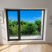 Ventanas de Aluminio Fijas Personalizadas, Diseño Moderno, Alta Transmitancia de Luz, Impermeables, Resistentes al Viento, Protección UV, Reducción de Ruido, Exterior