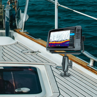 Support de détecteur de poisson rectangulaire électronique marin Drill-Down pour navigation GPS de bateau marin Humminbird Helix 7