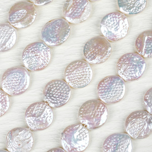 Nouvelles perles d'eau douce naturelles de forme baroque, fortes et brillantes, de 15 à 16 mm, perles brutes pour la fabrication de bijoux faits main - Product Image 3