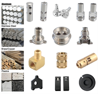 High Tolerance CNC Machining Services for Multi-Material Parts Aluminum Steel Brass Anodizing Stainless Steel Broaching