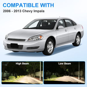 ชุดไฟหน้ารถยนต์ OE AURON 2006-2011 Chevrolet Impala สีขาว 6000K 6000 ลูเมนส์ 12V 55W แบบเสียบใช้งานได้ทันที ใหม่ รับประกัน 1 ปี ขายส่ง - Product Image 5