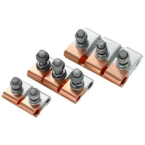 Abrazaderas de ranura paralela de cobre-aluminio, conexión de derivación de conductores, suministro directo de fabricantes de accesorios para cables de alimentación - Product Image 5