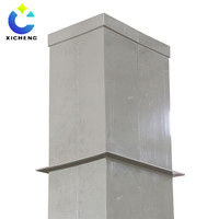 Connecteur de tube réglable et conduits carrés en acier galvanisé estampé en acier inoxydable pp Polypropylène pour la ventilation