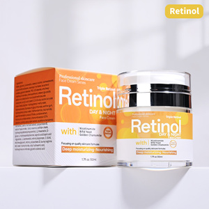 Personalización de etiquetas Crema antienvejecimiento Crema de retinol facial Antiarrugas Día Noche Crema de colágeno facial Cuidado facial Productos de belleza - Product Image 3
