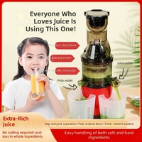 Juicer Otomatis Komersial Pemisah Ampas Lubang Masuk Diameter Besar Multi-Fungsi Buah Sayuran Bahan ABSPC Cina Segar