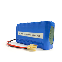 Baterai ion litium 22.2V 4000mAh kapasitas tinggi 18650 li-ion 6 s1p paket baterai kustom