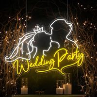 Enseigne néon LED personnalisée, couleur changeante, étanche IP65, pour mariage, anniversaire, bâtiments, éclairage paysager automobile, lumière néon sur mesure