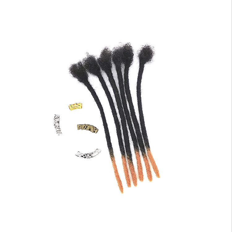 Vast Hair Workshop Craft Detail 4 for KAMA Brazilian Virgin Remy Human Straight Dreads Extensions Ombre Crochet Dreadlocks for Men/Women-Wholesale All Colors