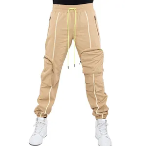Pantaloni e pantaloni da uomo con logo personalizzato pantaloni da jogging elastici in vita con coulisse da lavori sportivi pantaloni da jogging cargo classici sportivi