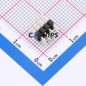 A200UP-ZS04P-PC028 Pin Header Through hole Component (THT),P=2mm Connector 2x4P Square Hole Double Row 8P - Product Image 2