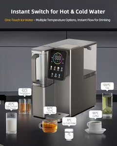 Distributeur d'eau chaude et froide instantanée 75 GPD en plastique, avec filtre purificateur, pour miel, lait chaud, eau bouillante, glace, plusieurs types d'ensembles de filtres en option, pour extérieur, commande à une touche - Product Image 3