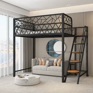 Lit superposé en métal moderne pour chambre à coucher, vente chaude, pour appartement/hôtel/<span class=keywords><strong>auberge</strong></span> - Product Image 6