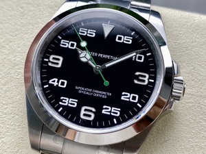 Montre mécanique de luxe de qualité supérieure, étanche, 40 mm, fabrication VS, acier 904, mouvement ETA 3230, 126900, luminescente, montre King. - Product Image 3