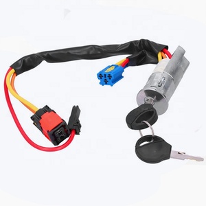 Nuevo Interruptor de Encendido para Automóvil 4162P0 con Cable, Cilindro de Bloqueo y 2 Llaves para Peugeot 206 <span class=keywords><strong>Citroen</strong></span> <span class=keywords><strong>Picasso</strong></span> <span class=keywords><strong>Xsara</strong></span> - Product Image 2