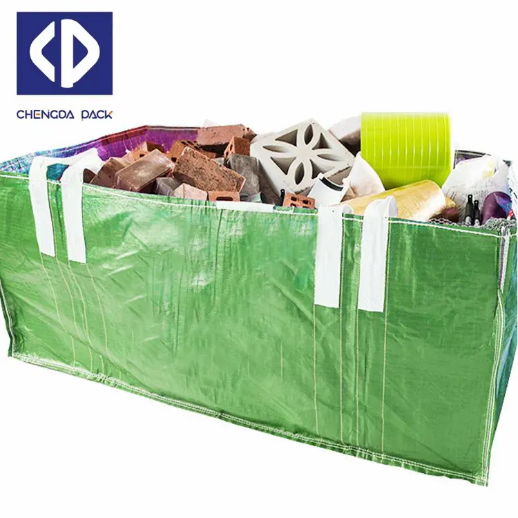 Großer Abfall Müll container Recycling Jumbo Garden Construction Bags Skip Bag zur Abfallen tfernung