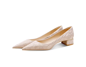 Zapatos <span class=keywords><strong>de</strong></span> Novia Hechos a Mano al por Mayor, Cómodos, <span class=keywords><strong>de</strong></span> Tacón Plano, para Novias Embarazadas, Zapatos Planos <span class=keywords><strong>de</strong></span> Cristal para Vestido <span class=keywords><strong>de</strong></span> Novia, Uso Diario - Product Image 1
