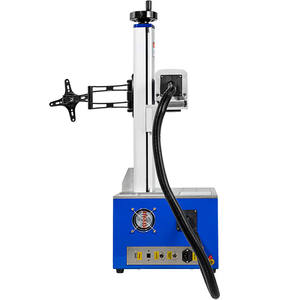 Vevor Sihao ตู้ขนาดเล็กสีขาวเครื่องแกะสลักไฟเบอร์เลเซอร์สำหรับ <span class=keywords><strong>airpods</strong></span>/ป้ายสุนัข/ดินสอ/ลูกบอลไฟเบอร์เครื่องทำเครื่องหมายเลเซอร์ - Product Image 5