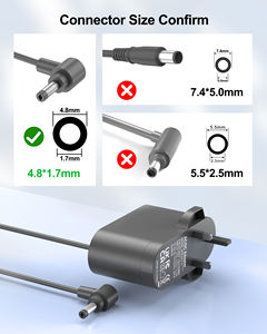 Remplacement 26.1V 0.6A pour <span class=keywords><strong>Dyson</strong></span> V8 V7 V6 SV03 SV04 SV06 SV07 <span class=keywords><strong>chargeur</strong></span> adaptateur secteur sous vide 1.8 mètres/6 pieds <span class=keywords><strong>de</strong></span> long Port DC - Product Image 6