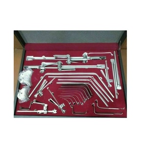 Juego de retractor de hígado manual y eléctrico Thompson necesario para cirugía mayor de hígado complejo fórceps de plástico y metal de acero - Product Image 1