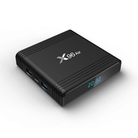 Venta al por Mayor de TV Box Inteligente Original Amlogic S905X3 Quad Core G31 MP2 GPU 8K Android 9.0 2GB/4GB RAM 16GB/32GB/64GB ROM Doble Banda