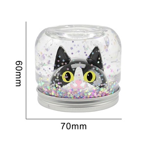 Prodotti Certificati UE di Tendenza: Kit Slime <span class=keywords><strong>Gatto</strong></span> Intelligente con Slime Bianco e Nero e Glitter a Stella - Product Image 3