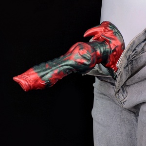 NNSX Dildo Grande y Grueso de Silicona Líquida para Adultos, Insertable, con Ventosa, Tapón Anal para Masturbación - Product Image 5