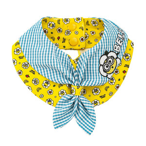 Hoopet Minions Écharpe-bavoir pour animaux de compagnie, motif dessin animé, douce, toutes saisons, accessoire pour chien - Product Image 2
