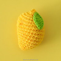 Accessoires pour cheveux, mini fruits au crochet, objets décoratifs en crochet faits à la main