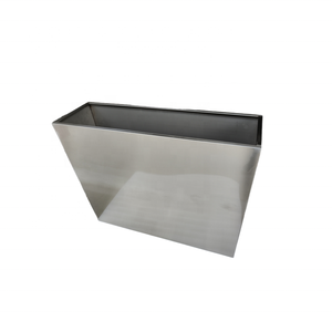 Mobilier de jardin extérieur grand jardinière rectangulaire en métal à l'extérieur boîte à plantes en aluminium pot de <span class=keywords><strong>fleur</strong></span> en acier inoxydable - Product Image 5