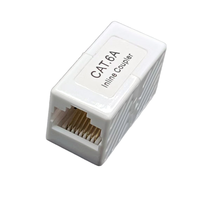 Adaptateur Répartiteur Ethernet LAN Gigabit 1000 Mbps RJ45 YBO, Connecteur Réseau Mâle-Femelle CAT5e CAT6 8P8C, Accessoires d'Extension Réseau