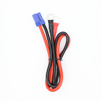 Kabel Adaptor Konektor Bullet Arus Tinggi 10Awg EC5 XT30 XT60 XT90 Terminal O Ring untuk Baterai 12V Konektor DIN Daya