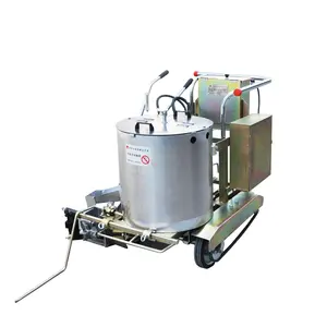 Electrical automatic Hot melt road marking machine road marking paint machinery