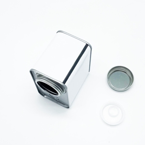 Boîte en fer blanc rectangulaire/carrée personnalisée de 250g pour grains de café, avec valve, en fer blanc, pour bonbons et chocolats – Fournisseur direct usine - Product Image 4