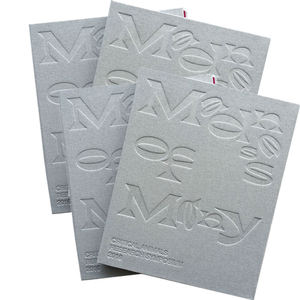 Impresión de Libros con Encuadernación de Tapa Dura Cosida con Material de Lino y Grabado en Relieve - Product Image 2