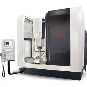 Metal için 5 eksen Vercital CNC işleme makinesi caz R CNC freze makinesi merkezi