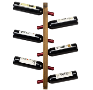 Soporte para botellas <span class=keywords><strong>de</strong></span> vino <span class=keywords><strong>de</strong></span> madera hecho en fábrica estante <span class=keywords><strong>de</strong></span> exhibición <span class=keywords><strong>de</strong></span> vino montado en la pared - Product Image 6