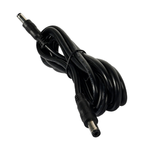 20AWG 2m <span class=keywords><strong>DC</strong></span> זכר לנקבה כבל מאריך חשמל 5.5mm X 2.1mm עבור ציוד לחדר מחשבים - Product Image 1